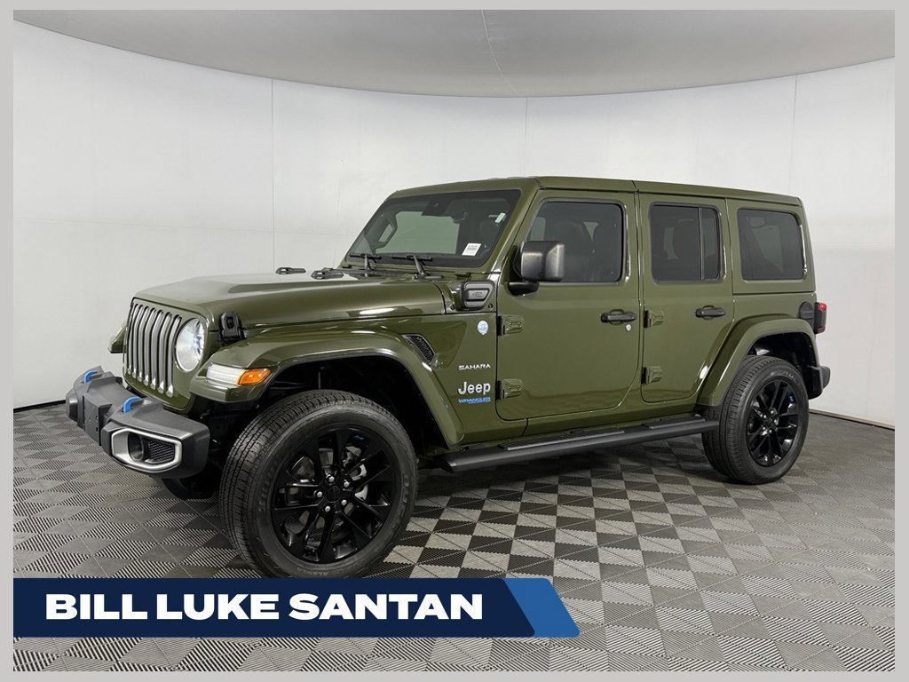 Used 2022 Jeep Wrangler Unlimited Sahara w/ Safety Group AWD/4WD 360° Tour
