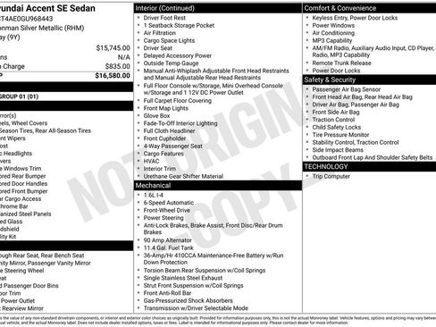 Used 2016 Hyundai Accent SE image 6