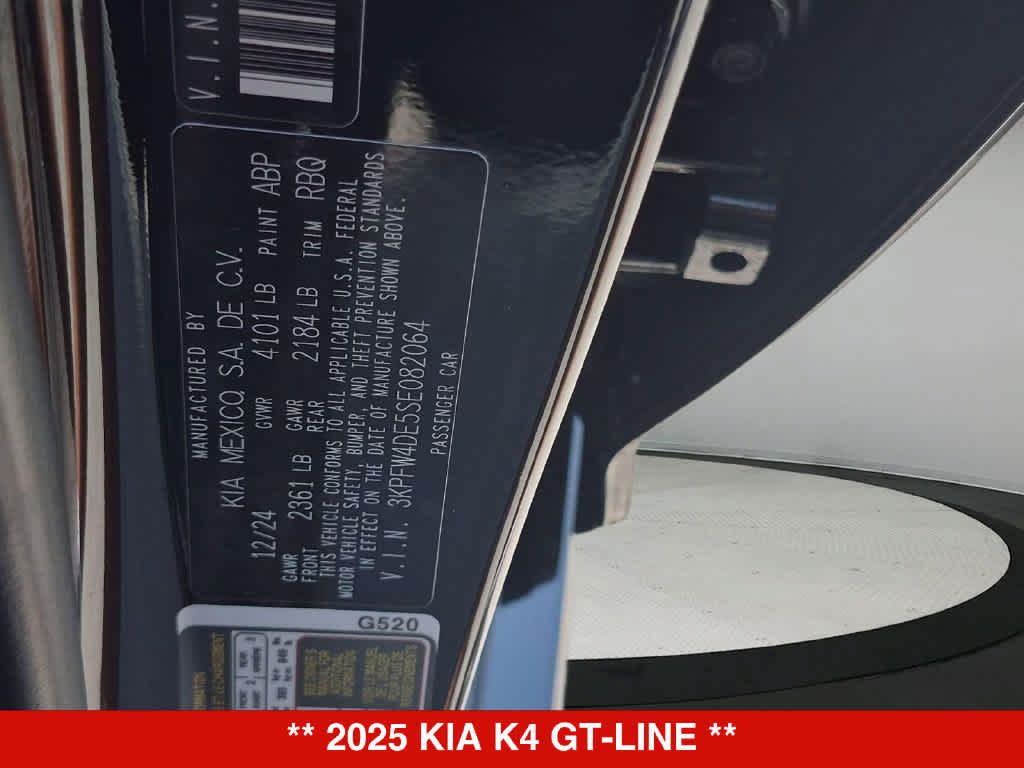 Used 2025 Kia K4 GT-Line w/ GT-Line Premium Package FWD image 34