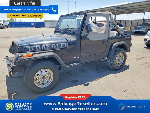 Used 1989 Jeep Wrangler 4WD image 1