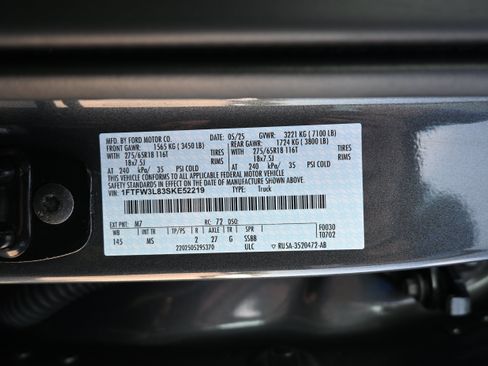 Used 2025 Ford F150 XLT w/ Equipment Group 301A Standard AWD/4WD image 10