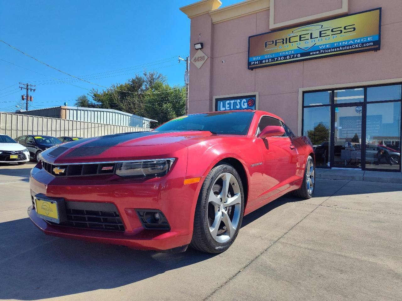 Used 2014 Chevrolet Camaro SS w/ RS Package RWD image 8