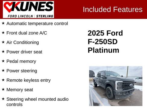 Used 2025 Ford F250 Platinum image 3