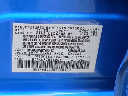 Certified 2024 Nissan Sentra SR image 25