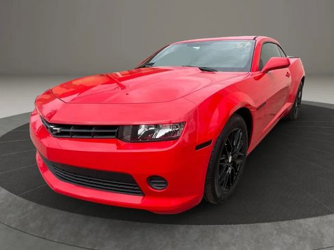 Used 2015 Chevrolet Camaro LS w/ Black Rally Stripe Package RWD image 1