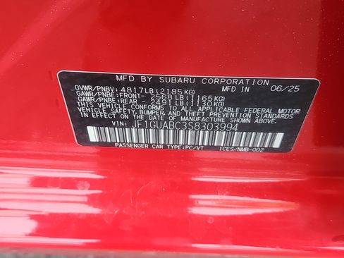 Certified 2025 Subaru Impreza 2.0i image 7