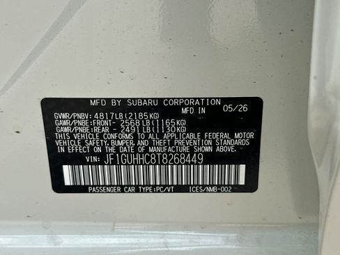 New 2026 Subaru Impreza RS AWD/4WD image 32