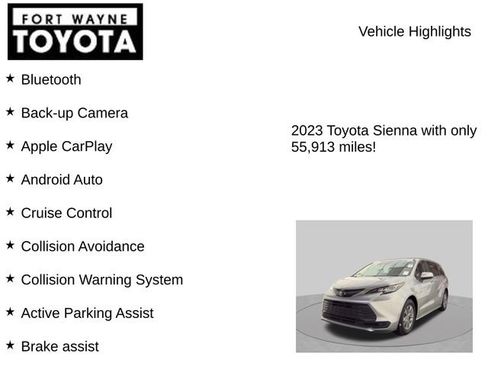 Used 2023 Toyota Sienna LE FWD image 7