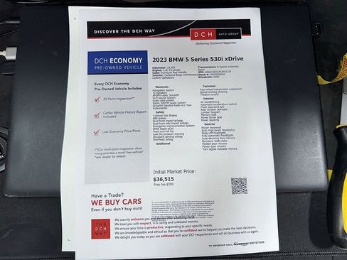 Used 2023 BMW 530i xDrive w/ Premium Package image 13