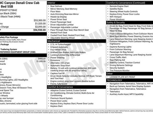 Certified 2026 GMC Canyon Denali AWD/4WD image 5