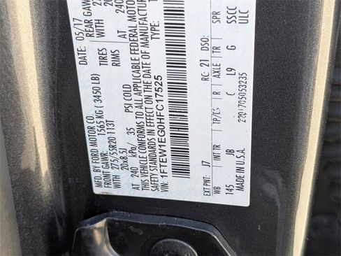 Used 2017 Ford F150 XLT w/ Equipment Group 302A Luxury image 18