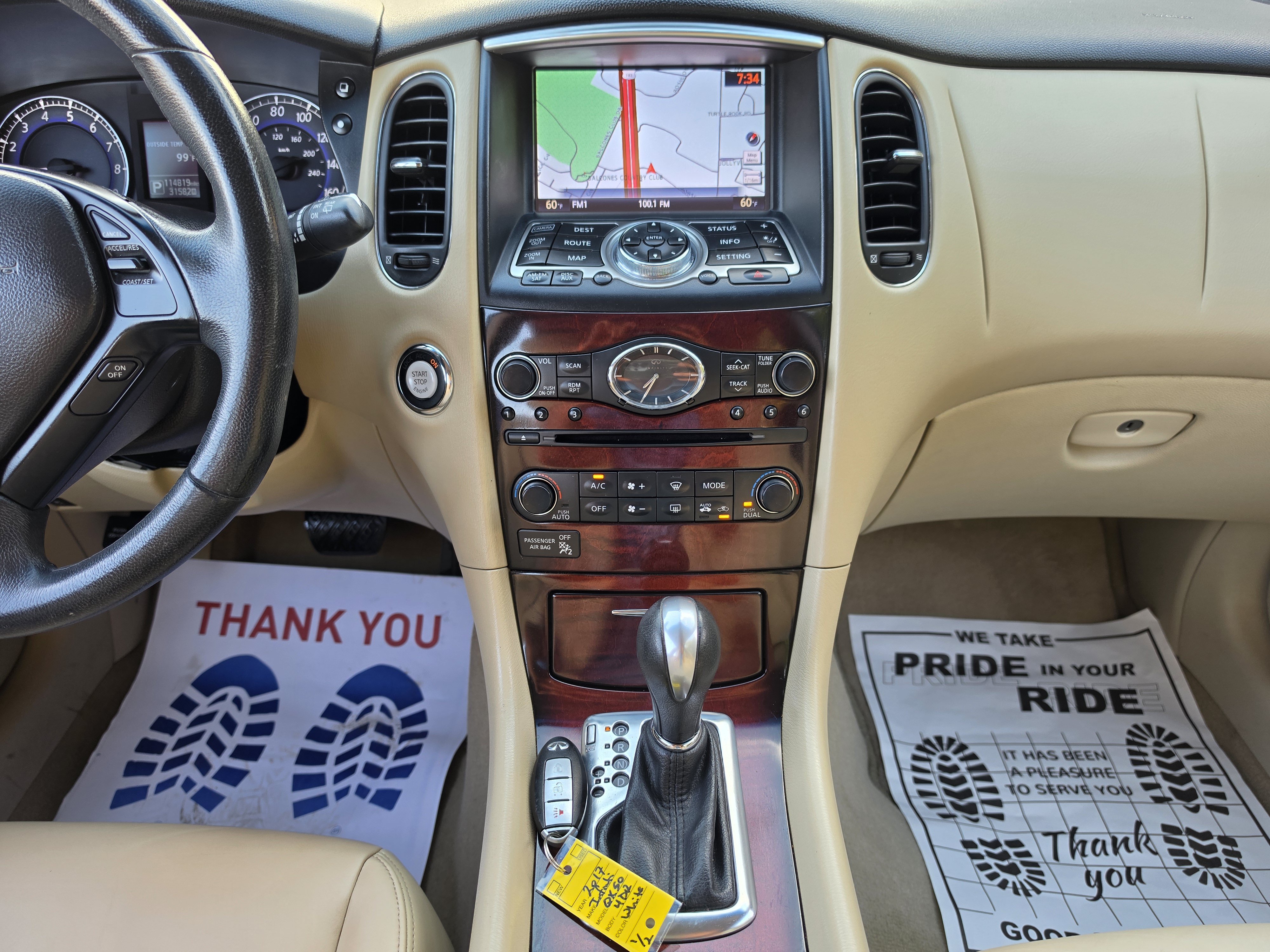 Used 2017 INFINITI QX50 AWD w/ Premium Plus Package image 28