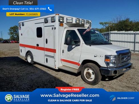 Used 2016 Ford E-450 and Econoline 450 Super Duty w/ Ambulance Prep Package RWD image 5