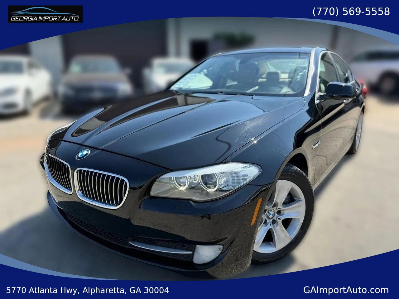 Used 2013 BMW 528i Sedan RWD image 1