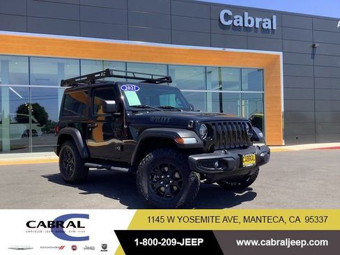 Used 2021 Jeep Wrangler Willys image 1