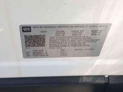 Certified 2022 Chevrolet Equinox LS w/ LPO, Cargo Package FWD image 34