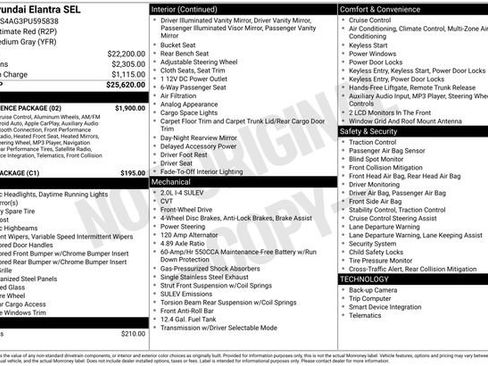 Used 2023 Hyundai Elantra SEL w/ Convenience Package image 13