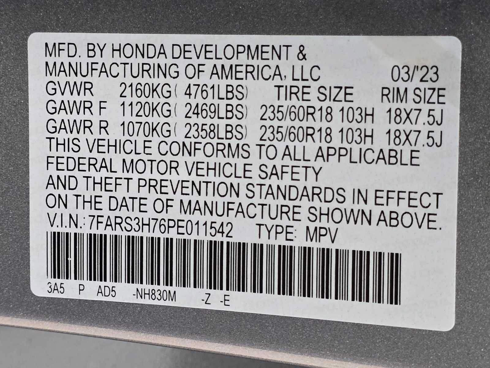 Used 2023 Honda CR-V EX-L image 33