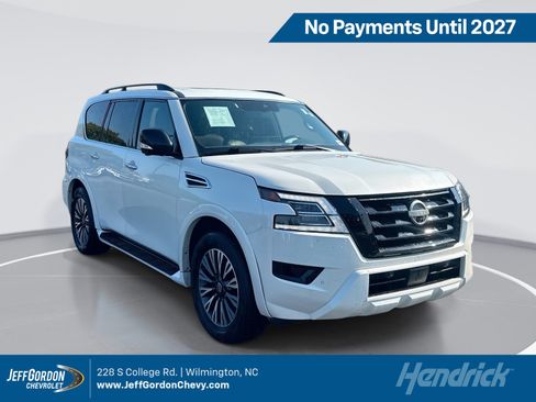 Used 2023 Nissan Armada SL w/ Midnight Edition Package RWD image 1