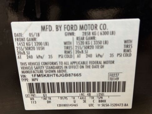 Used 2018 Ford Explorer Platinum AWD/4WD image 40