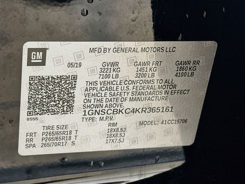 Used 2019 Chevrolet Tahoe LT RWD image 12
