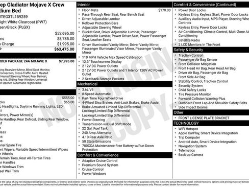 New 2026 Jeep Gladiator Mojave image 28