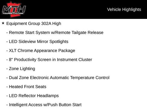 Used 2023 Ford F150 XLT w/ Equipment Group 302A High AWD/4WD image 10