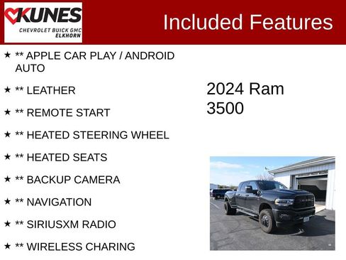 Used 2024 RAM 3500 Laramie w/ Night Edition image 2
