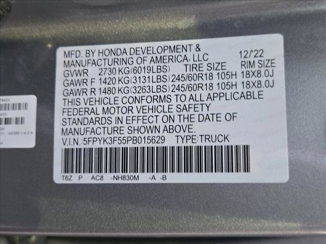Used 2023 Honda Ridgeline RTL image 15