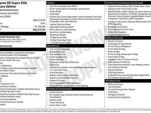 Used 2024 Toyota Supra image 11