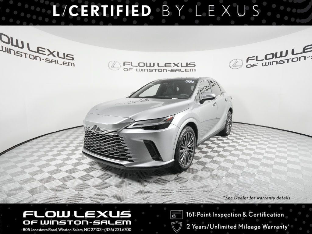 Certified 2023 Lexus RX 350 w/ Cold Area Package AWD/4WD image 1