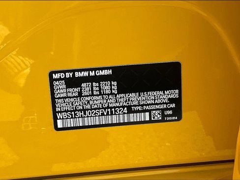 Used 2025 BMW M3 w/ Executive Package RWD image 19