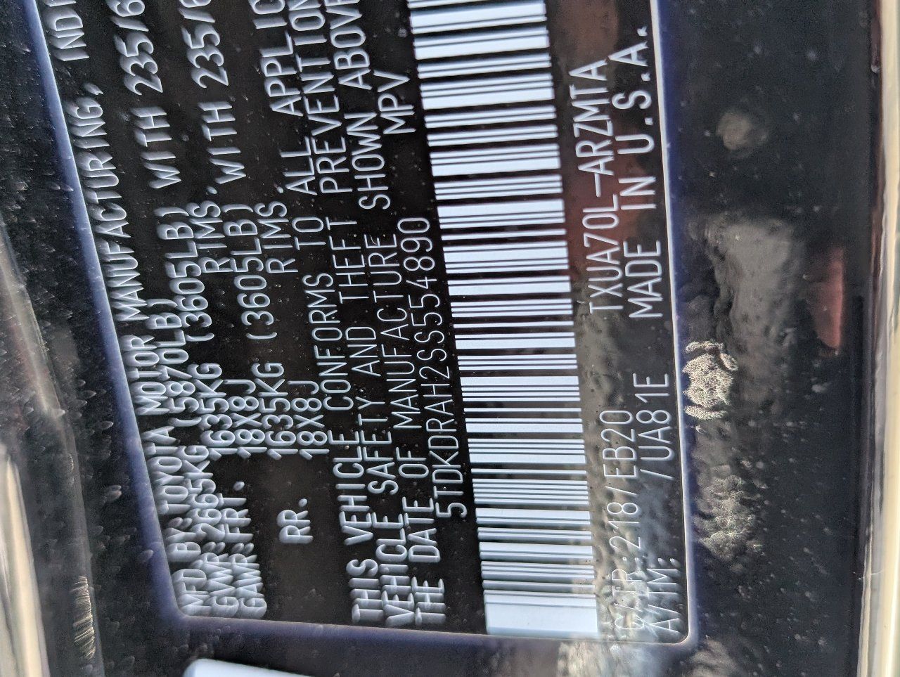 Used 2025 Toyota Highlander XLE FWD image 22