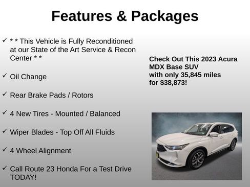 Used 2023 Acura MDX SH-AWD w/ Technology Package image 4