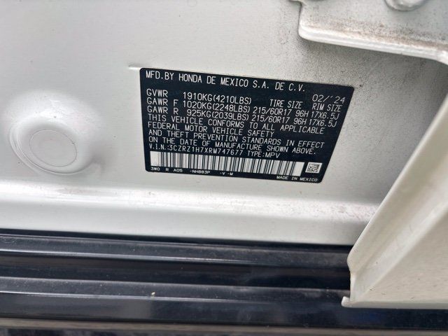 Used 2024 Honda HR-V EX-L image 9