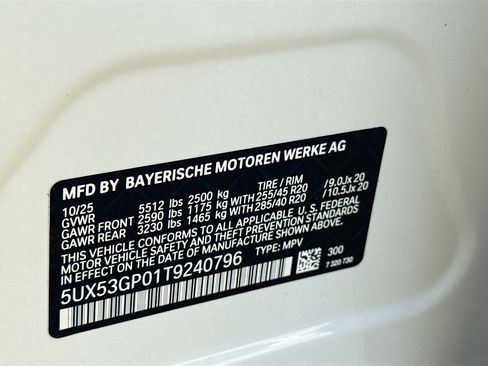 New 2026 BMW X3 xDrive30 w/ Convenience Package image 42