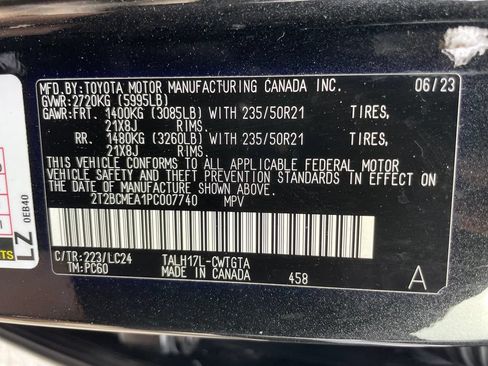 Used 2023 Lexus RX 500h F Sport w/ Cold Area Package AWD/4WD image 30