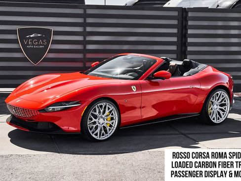 Used 2024 Ferrari Roma Spider RWD image 1