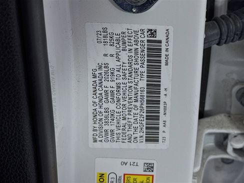 Certified 2023 Honda Civic LX image 29