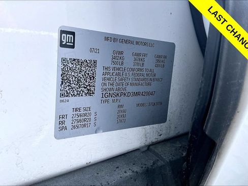 Used 2021 Chevrolet Tahoe Z71 w/ Rear Media and Nav Package AWD/4WD image 36
