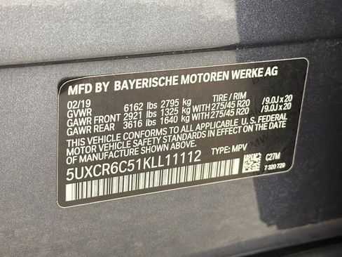 Used 2019 BMW X5 xDrive40i w/ Premium Package 2 AWD/4WD image 16