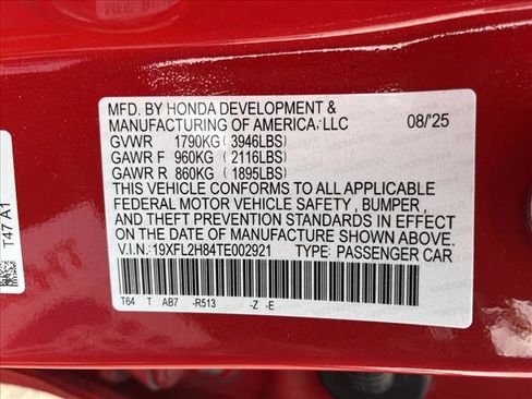 Used 2026 Honda Civic Sport image 26