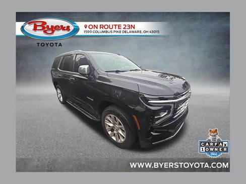 Used 2025 Chevrolet Tahoe Premier AWD/4WD image 1