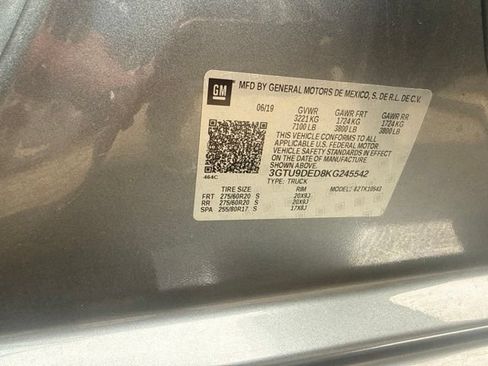 Used 2019 GMC Sierra 1500 SLT w/ SLT Premium Package AWD/4WD image 10