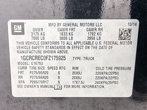 Used 2015 Chevrolet Silverado 1500 LT w/ Texas Edition, 1LT Trim image 28