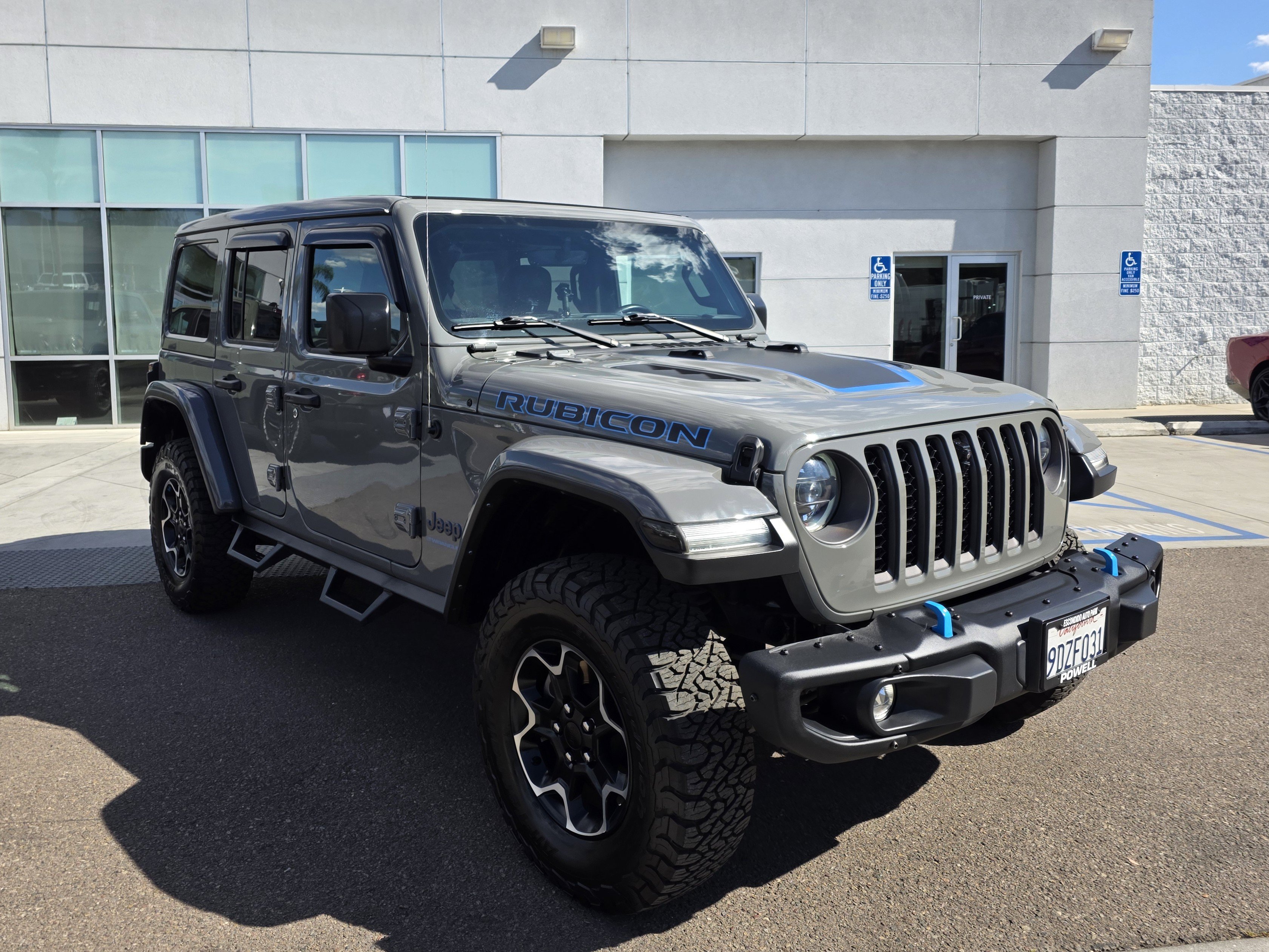 Certified 2023 Jeep Wrangler Unlimited Rubicon 4xe w/ Steel Bumper Group AWD/4WD image 6