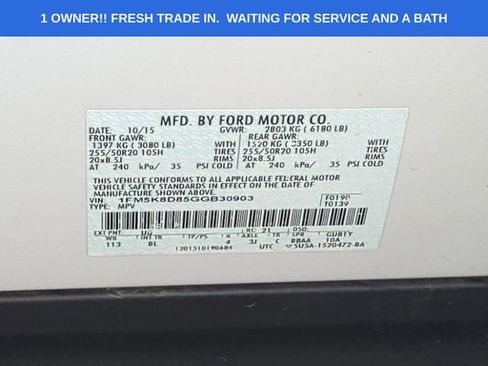 Used 2016 Ford Explorer XLT w/ Equipment Group 202A AWD/4WD image 39