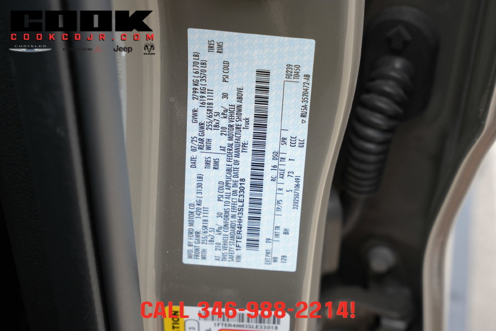 Used 2025 Ford Ranger XLT w/ Equipment Group 301A High AWD/4WD image 28