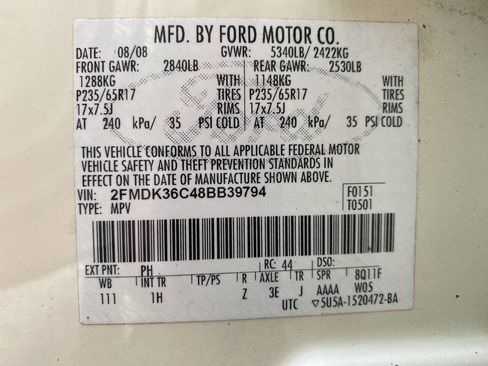 Used 2008 Ford Edge SE FWD image 31