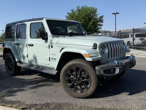 Used 2023 Jeep Wrangler Unlimited Sahara w/ Cold Weather Group AWD/4WD image 1
